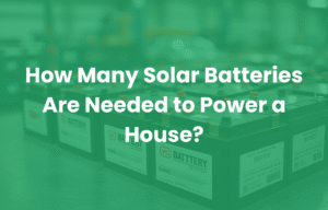 Solar Batteries