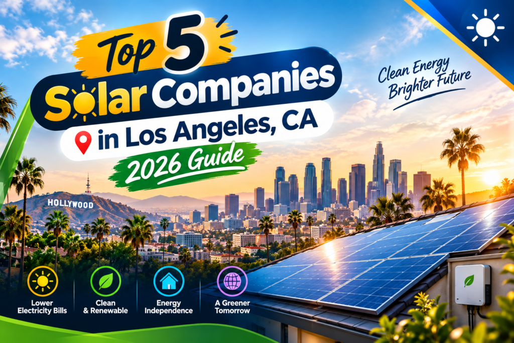 Top 5 Solar Companies in Los Angeles, CA